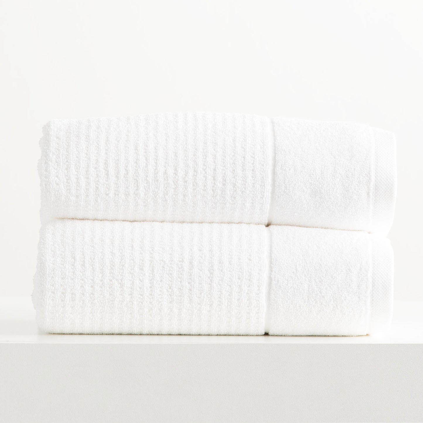 2 Pack Cambridge Bathe Sheets - 650 GSM Textured