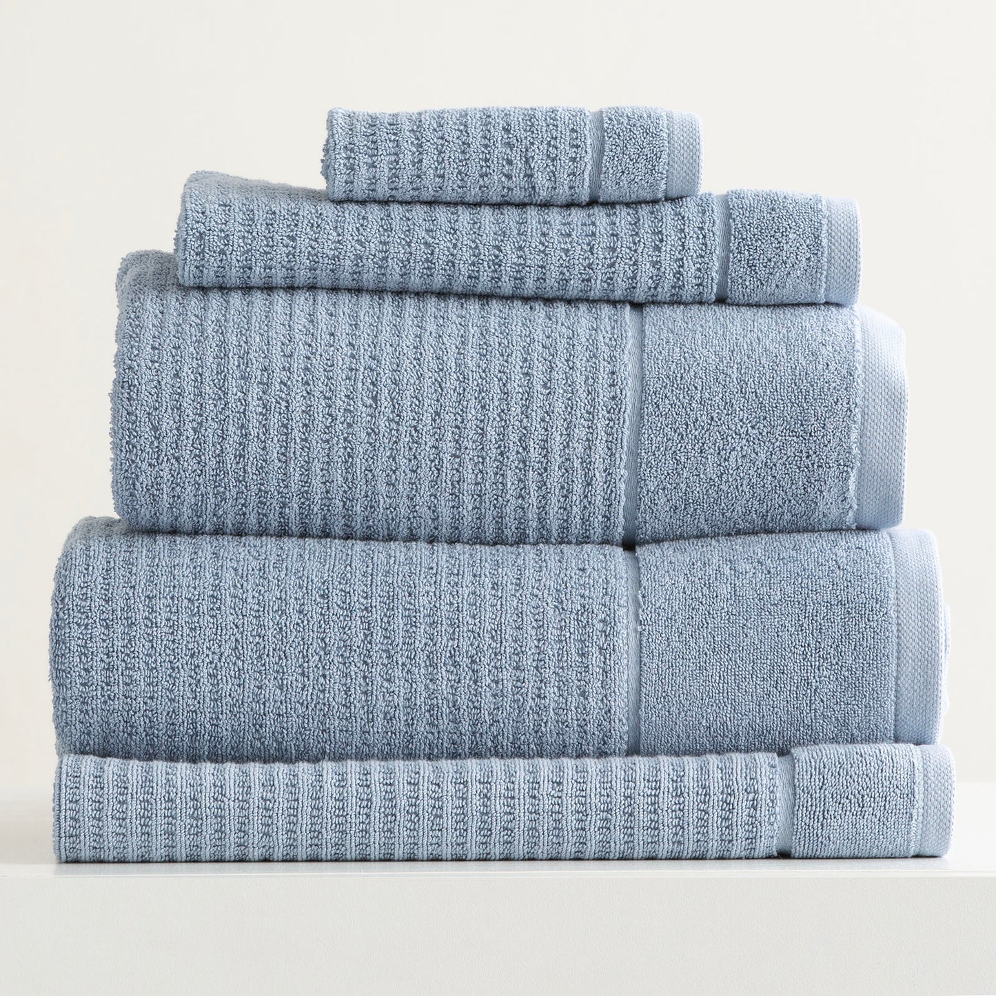 5 Piece Cambridge Towel Set - 650 GSM Textured