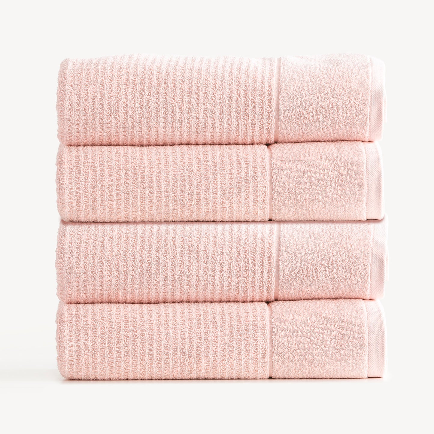 4 Pack Cambridge Bath Towels - 650 GSM Textured