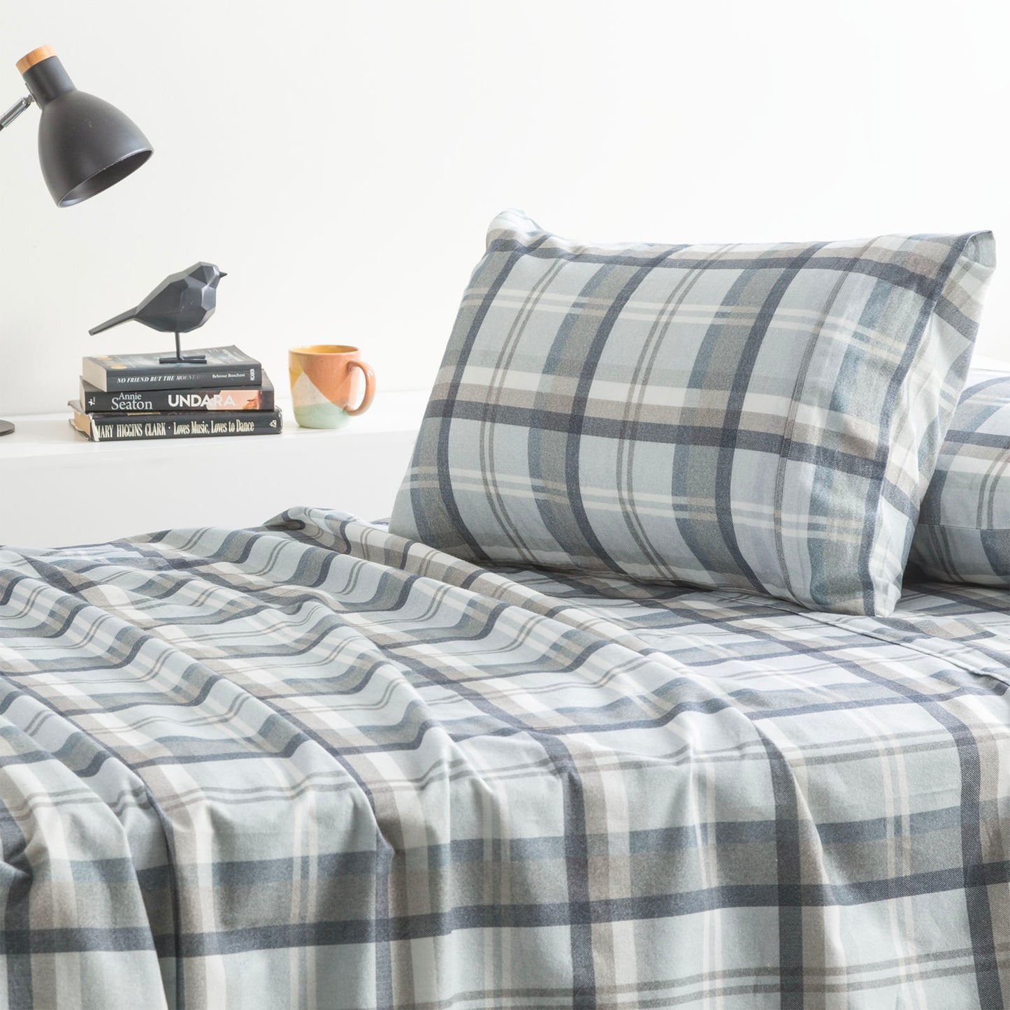 Printed Flannelette Sheet Set - 175 GSM Egyptian Cotton