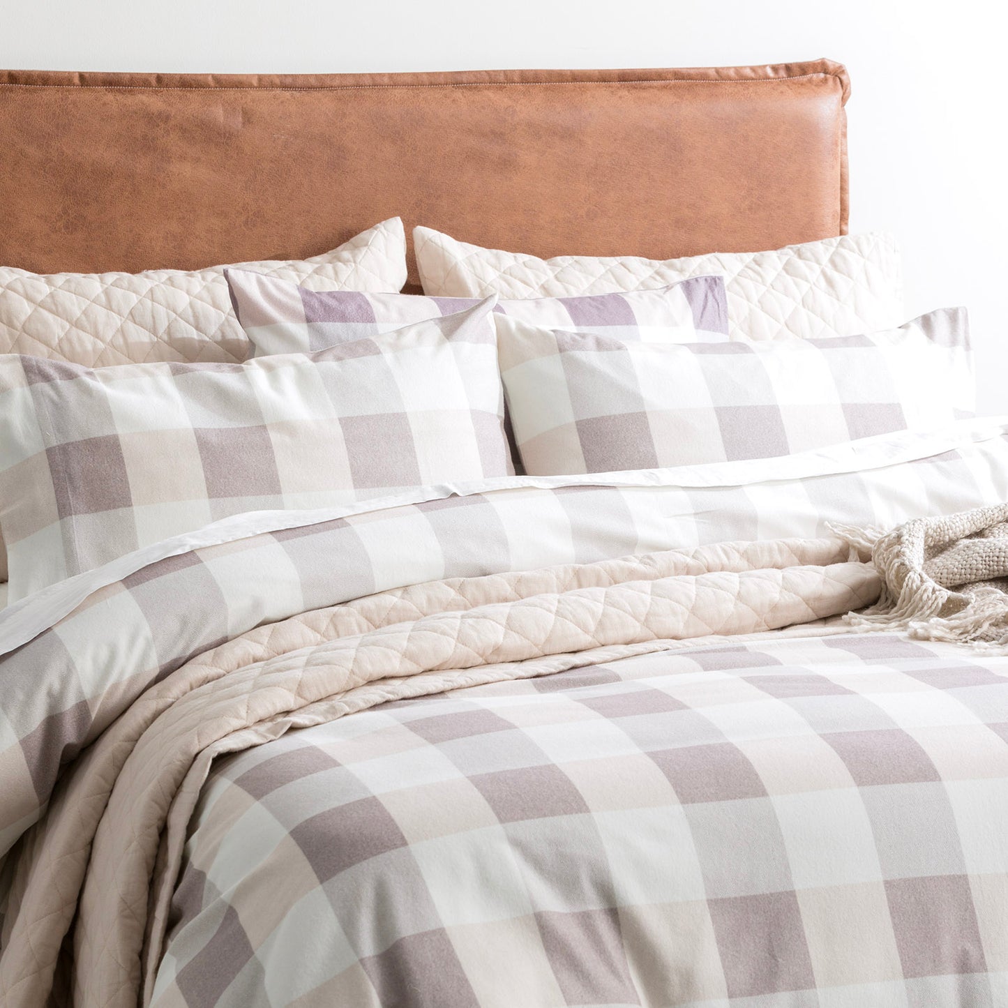 Flannelette Quilt Cover Set - 175 GSM Egyptian Cotton