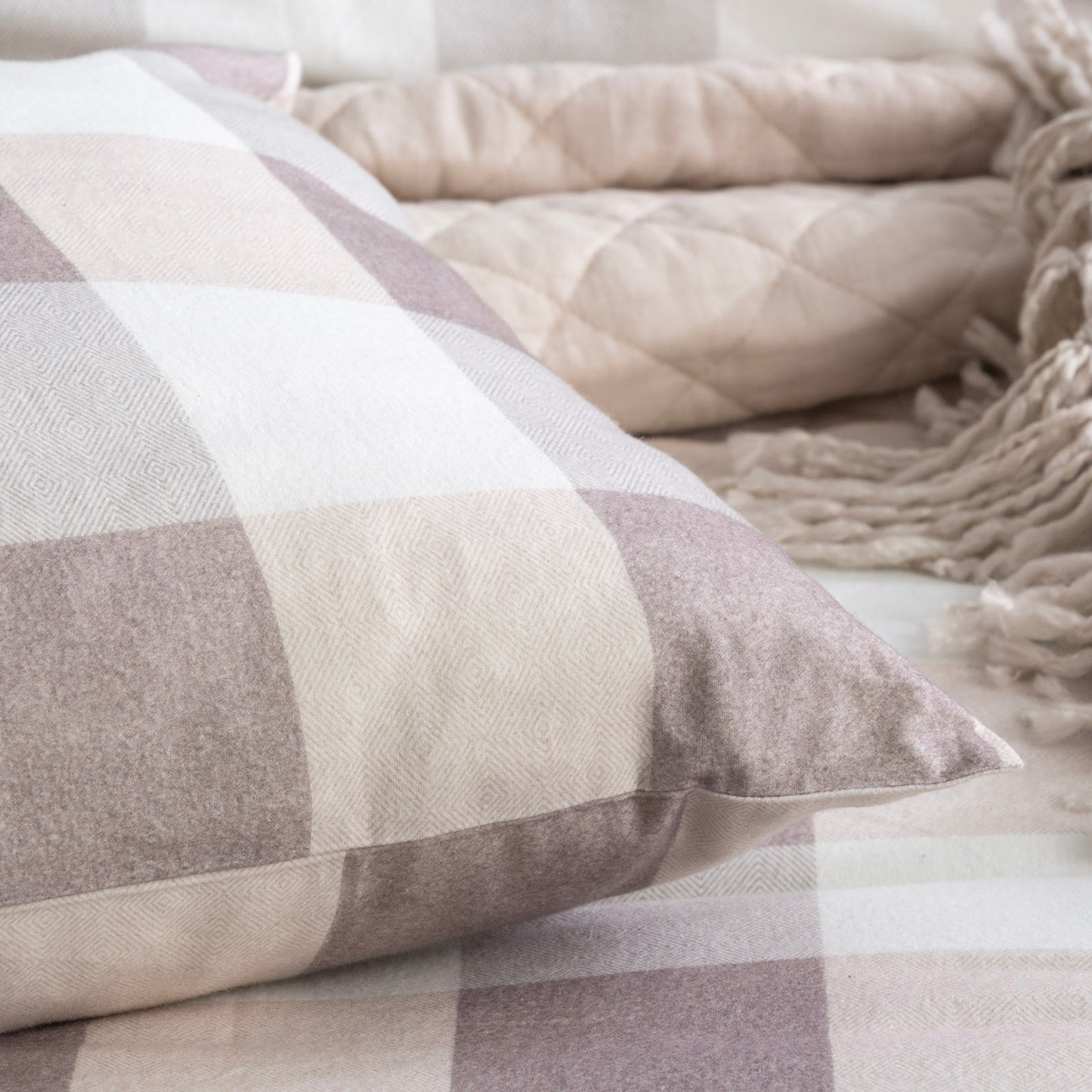 Flannelette Quilt Cover Set - 175 GSM Egyptian Cotton
