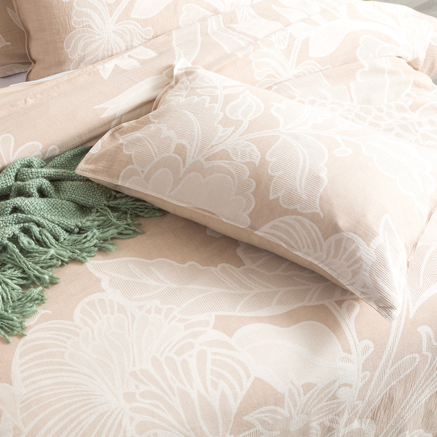 Bentley Cotton Quilt Cover Set - Jacquard