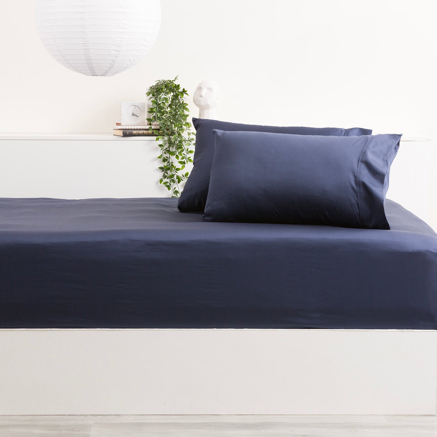 500 Thread Count Bamboo Cotton Fitted Sheet & Pillow Case Set Premium - Park Avenue