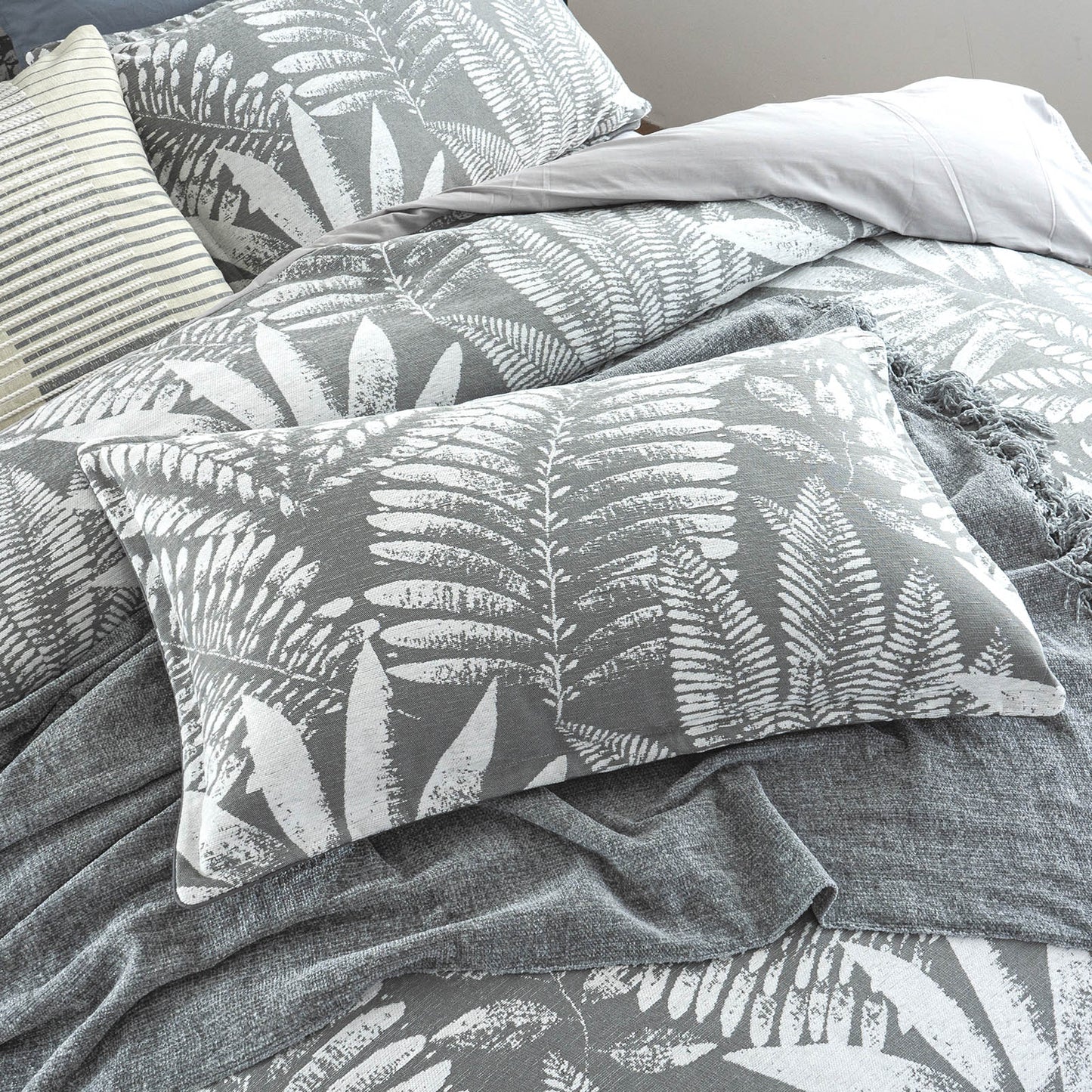 Renee Taylor Jacquard Euro Pillow Cases