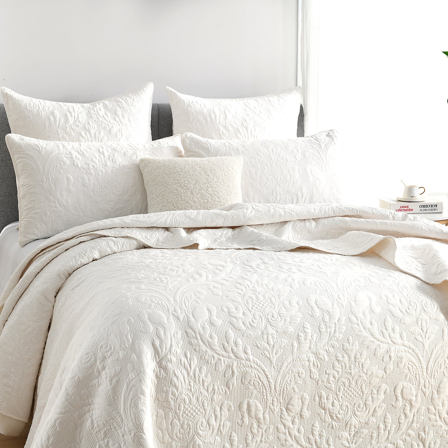 Jacquard Coverlet Set