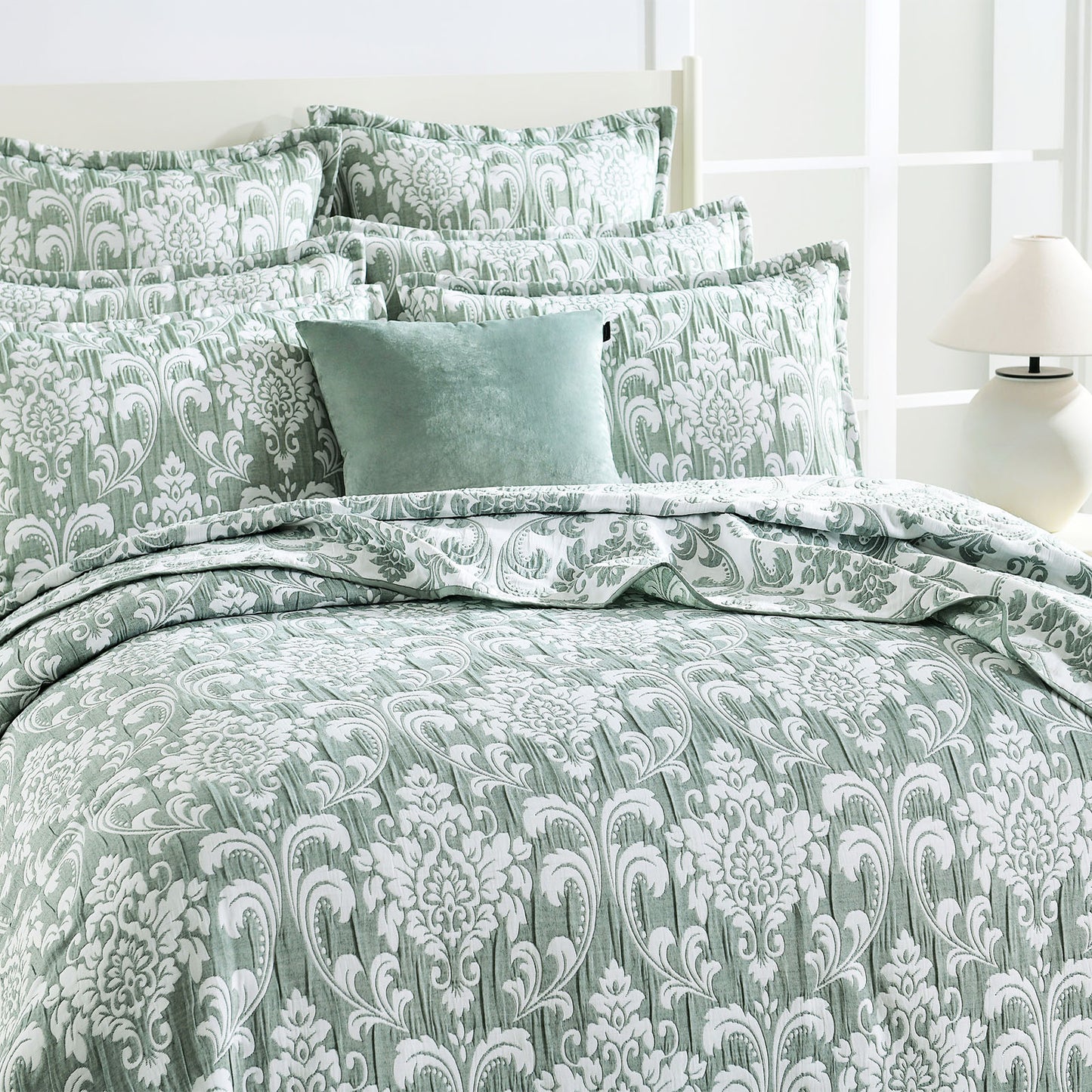 Jacquard Coverlet Set