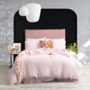 Ultra Plush Quilt Cover Set - Vintage Washed - Microfibre