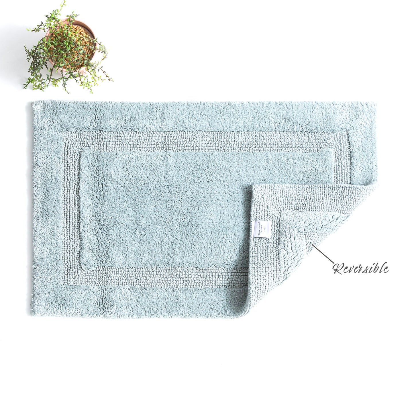 Renee Taylor Cotton Reversible Bath Mat 50 x 80 cm