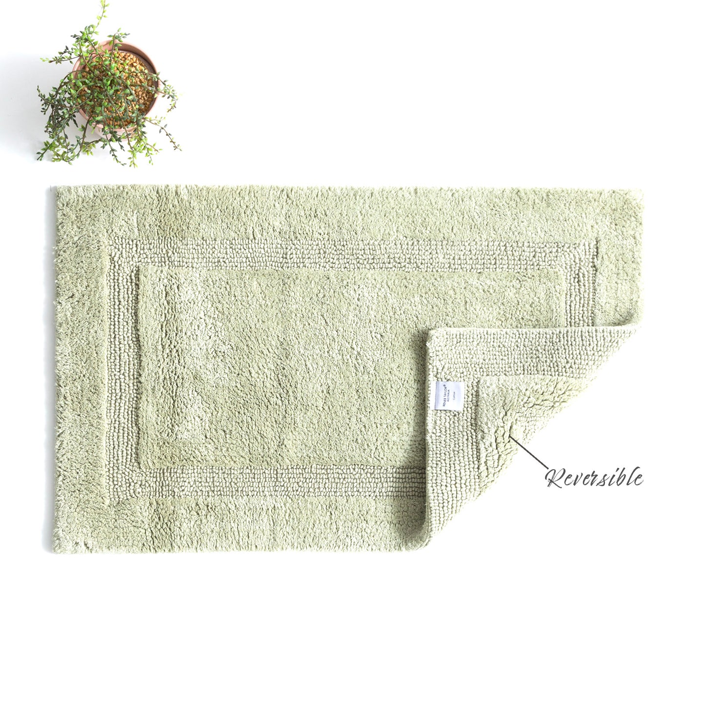 Renee Taylor Cotton Reversible Bath Mat 50 x 80 cm
