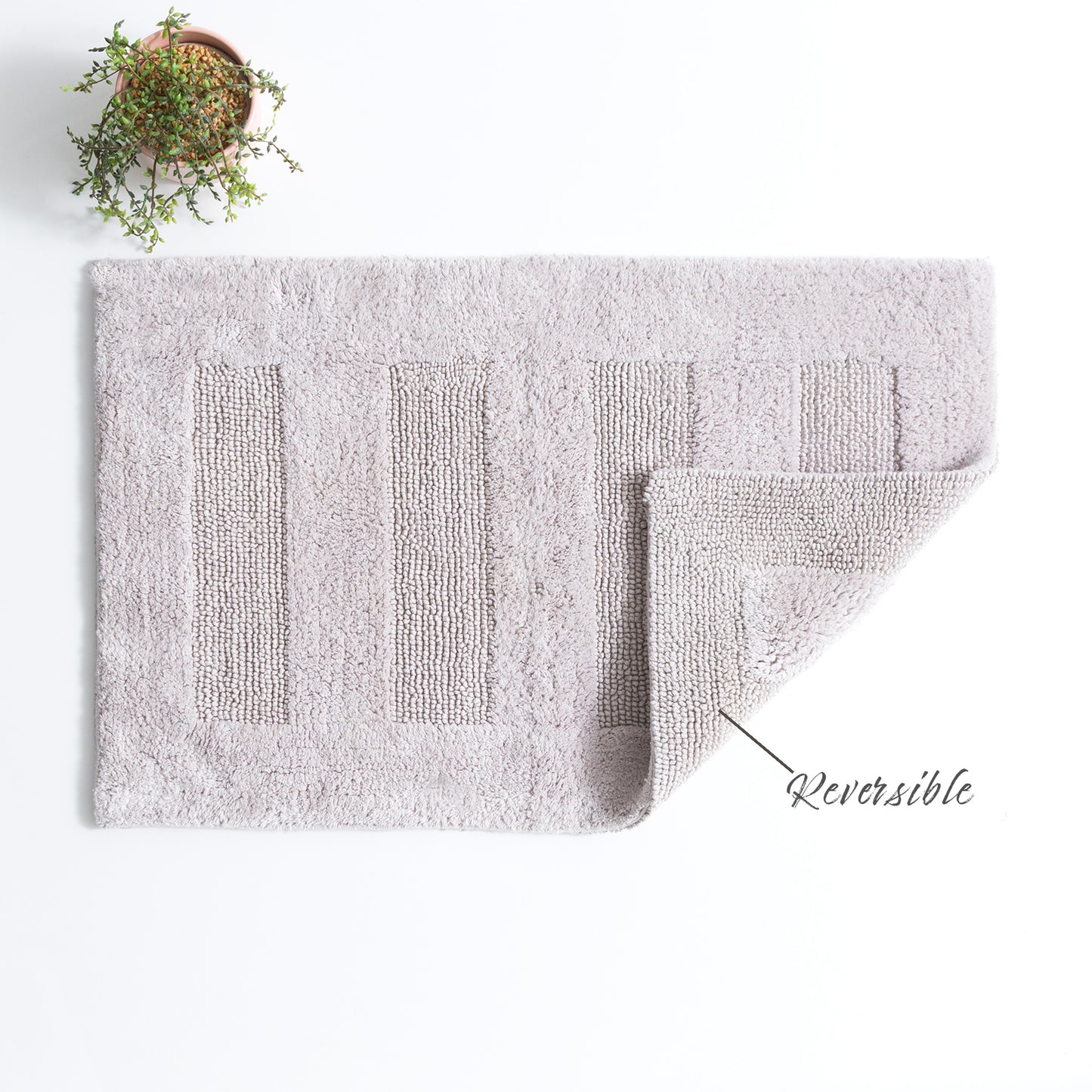 Renee Taylor Cotton Reversible Bath Mat 50 x 80 cm