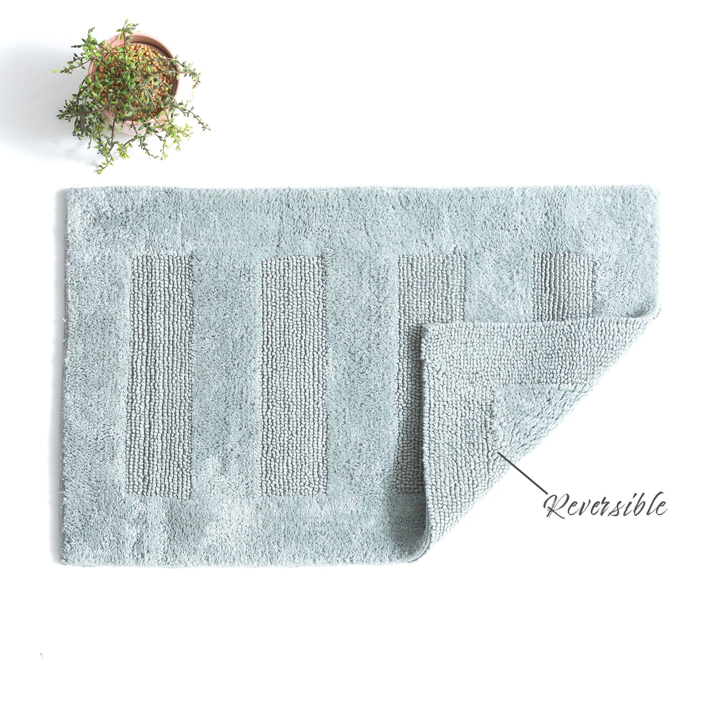 Renee Taylor Cotton Reversible Bath Mat 50 x 80 cm