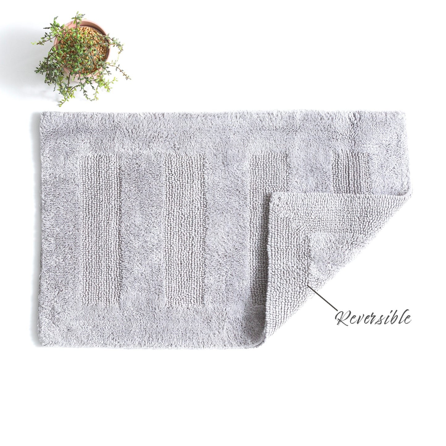 Renee Taylor Cotton Reversible Bath Mat 50 x 80 cm