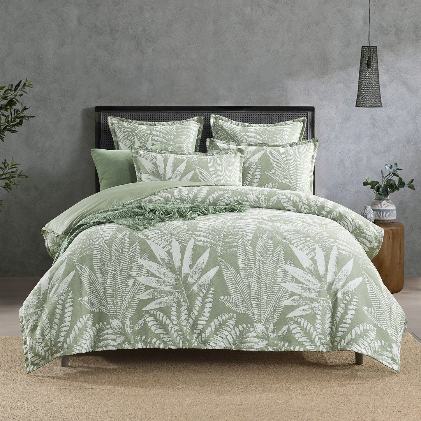 Atlantis Jacquard Quilt Cover Set