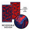 2 Pack Large Velour Beach Towel - Jacquard