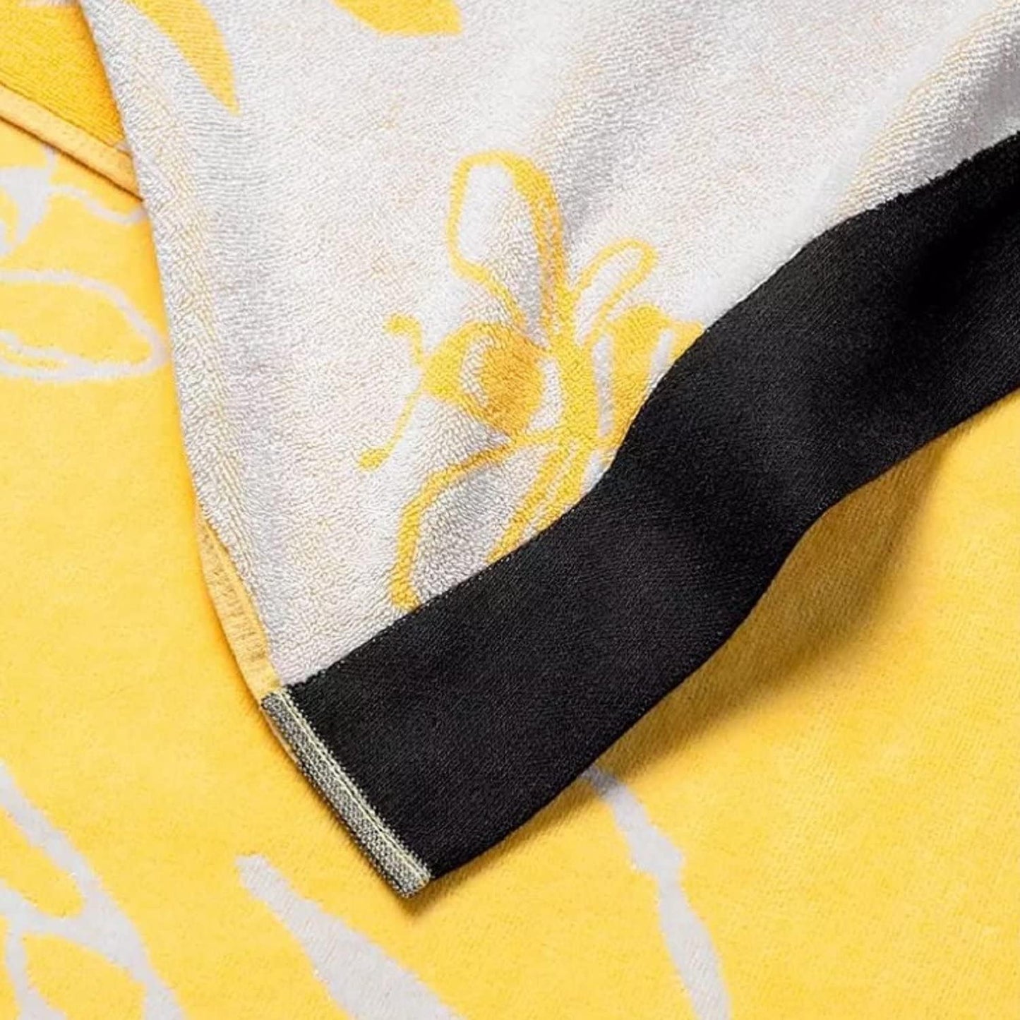 2 Pack Large Velour Beach Towel - Jacquard