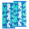 2 Pack Kids Velour Beach Towel - Jacquard