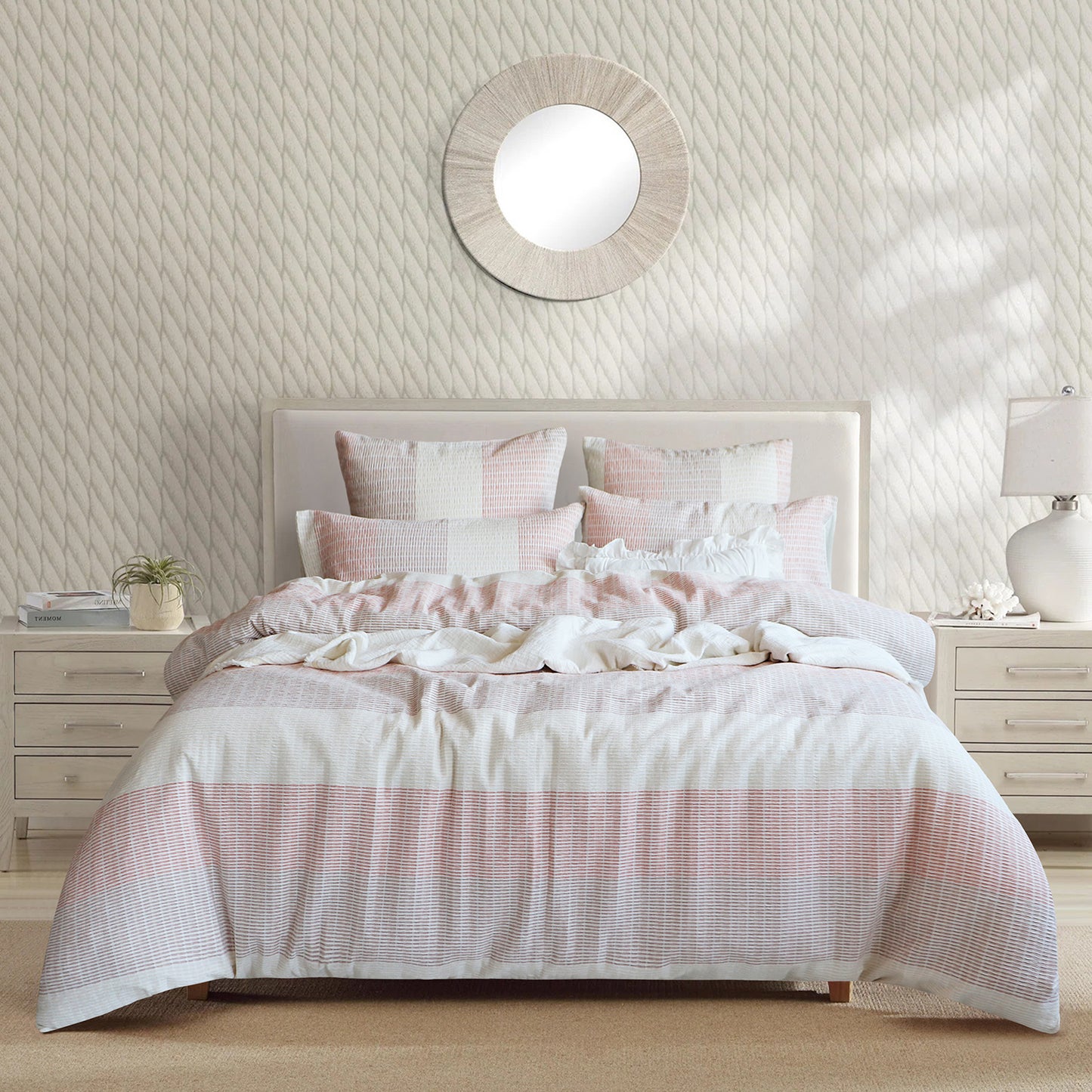 Avalon Jacquard Quilt Cover Set