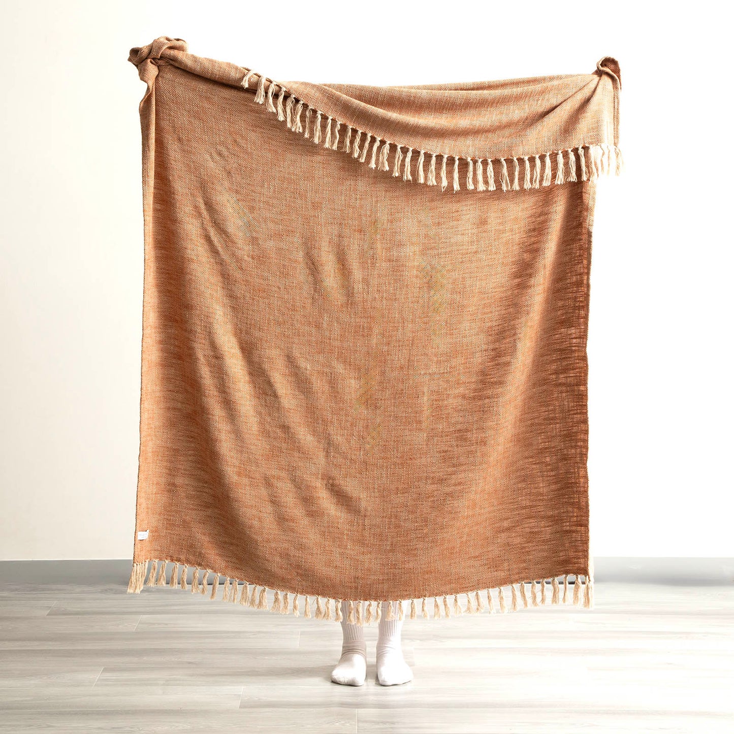Surrey Chevron Throw - Yarn-Dyed
