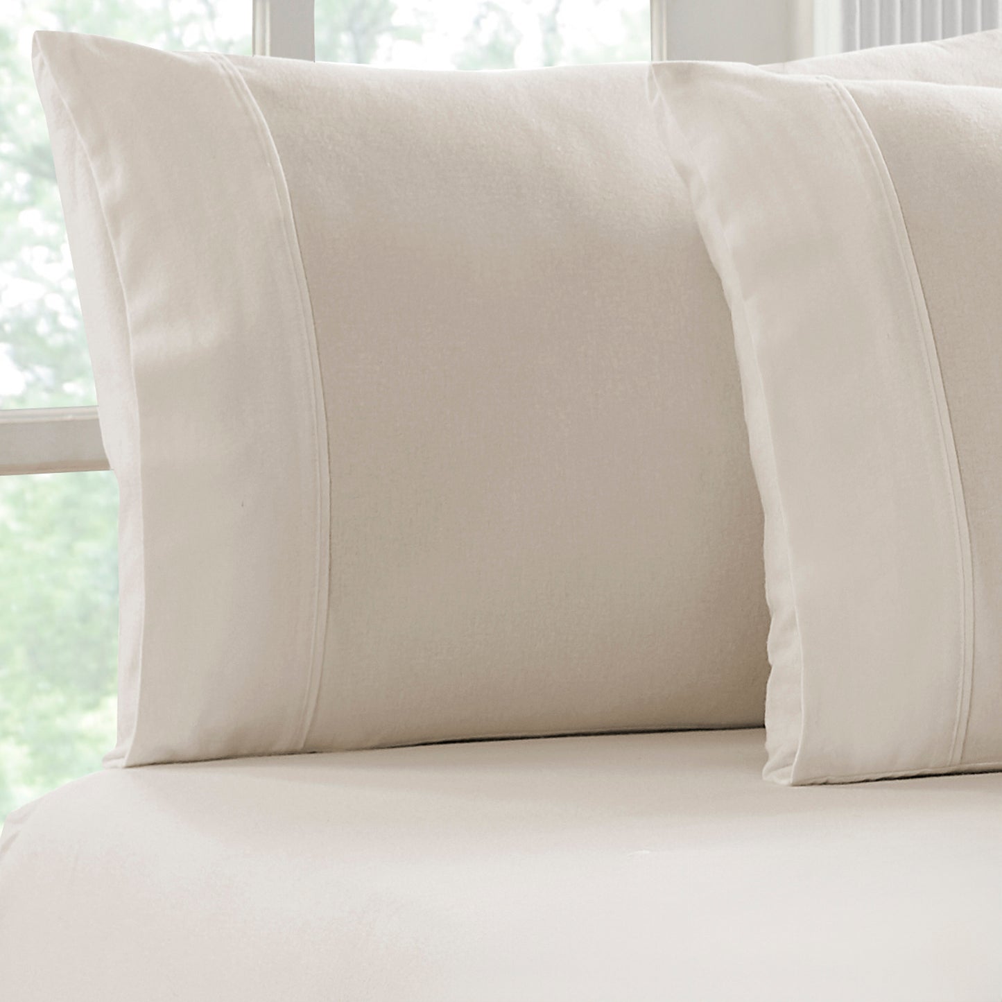 Flannelette Fitted and Pillowcase Set - 175 GSM Egyptian Cotton