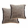 Twin Pack Franco Cushions - Yarn Dyed Stone Washed