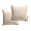 Twin Pack Franco Cushions - Yarn Dyed Stone Washed