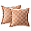 Twin Pack Yarn-dyed Cushions - Stone Washed
