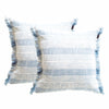Twin Pack Yarn-dyed Cushions - Stone Washed