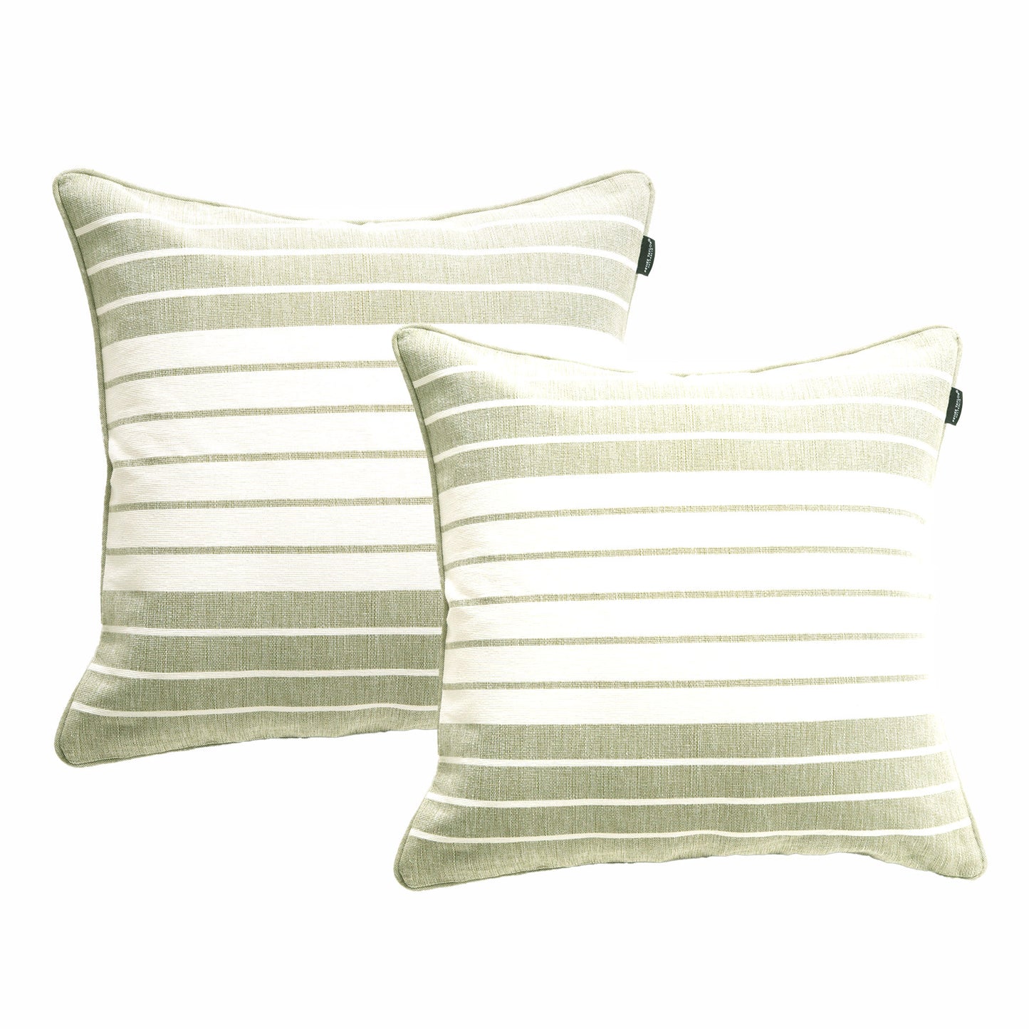 Twin Pack Yarn-dyed Cushions - Stone Washed