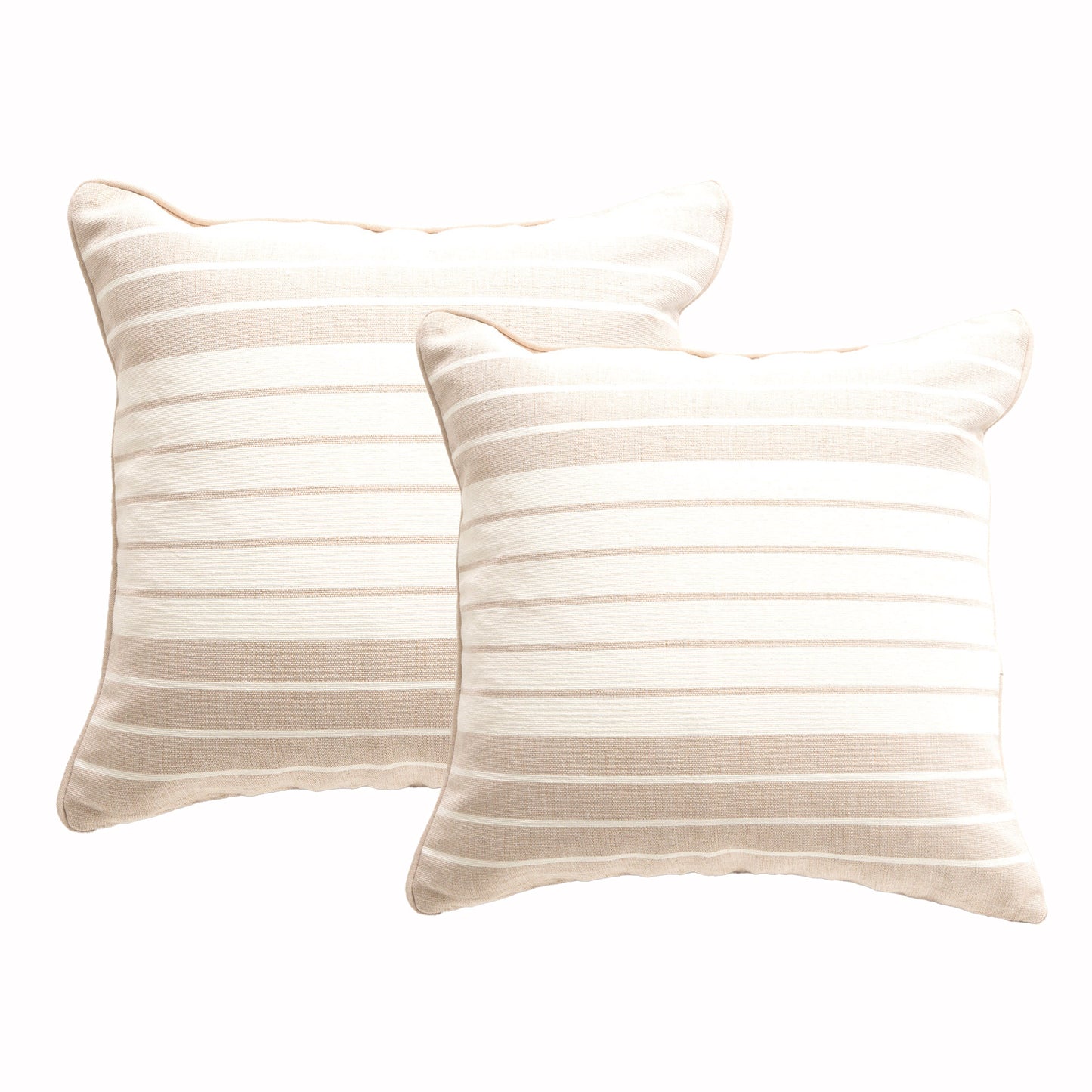 Twin Pack Yarn-dyed Cushions - Stone Washed