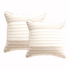 Twin Pack Yarn-dyed Cushions - Stone Washed