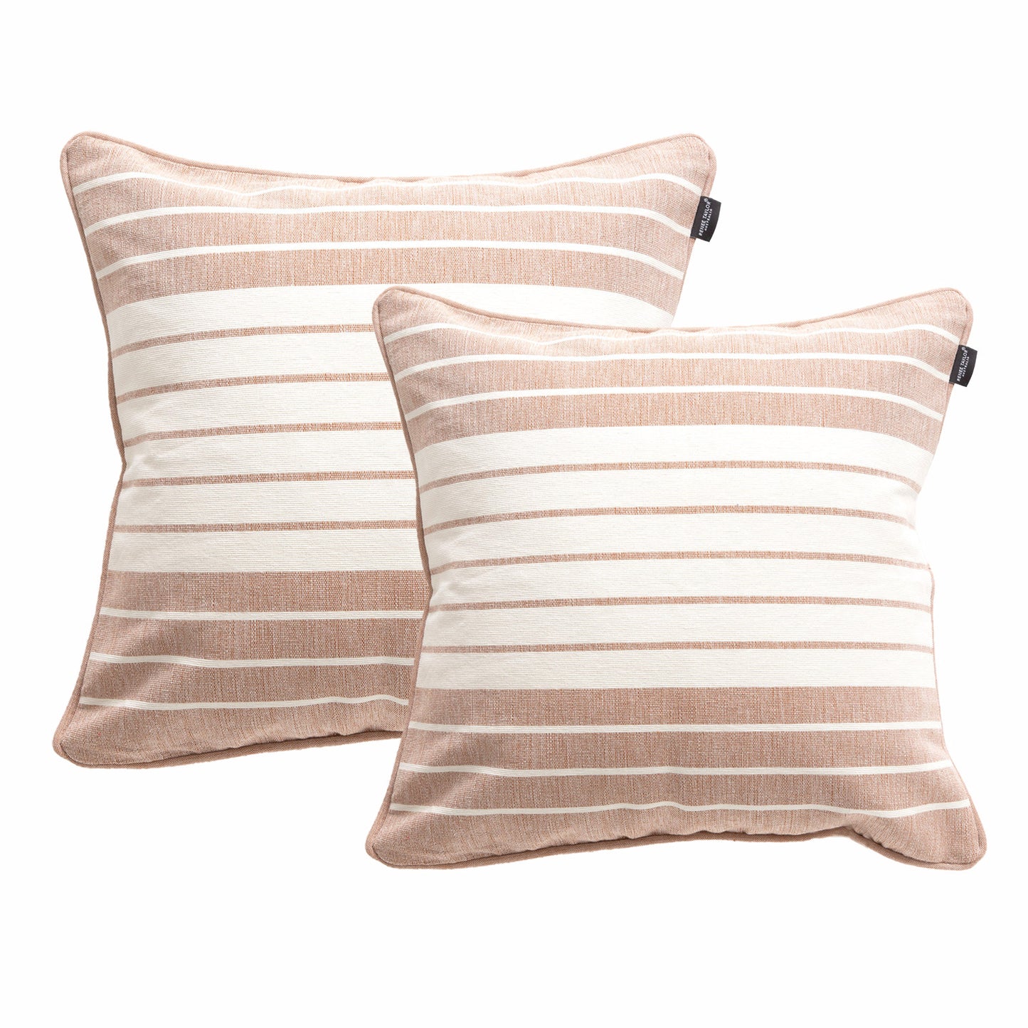 Twin Pack Yarn-dyed Cushions - Stone Washed