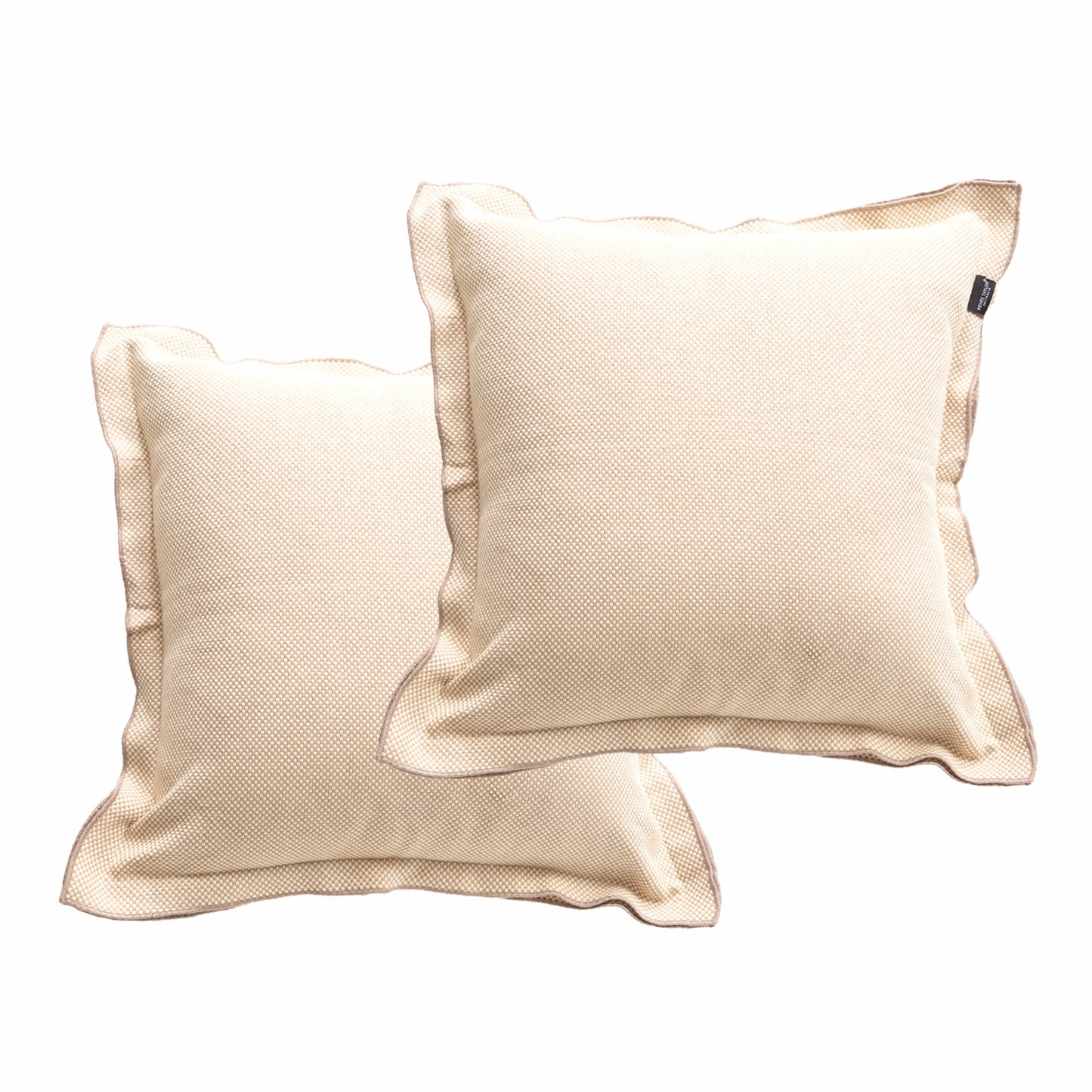 Twin Pack Yarn-dyed Cushions - Stone Washed
