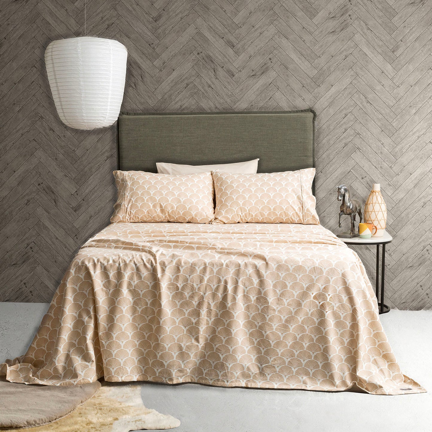 Printed Flannelette Sheet Set - 175 GSM Egyptian Cotton