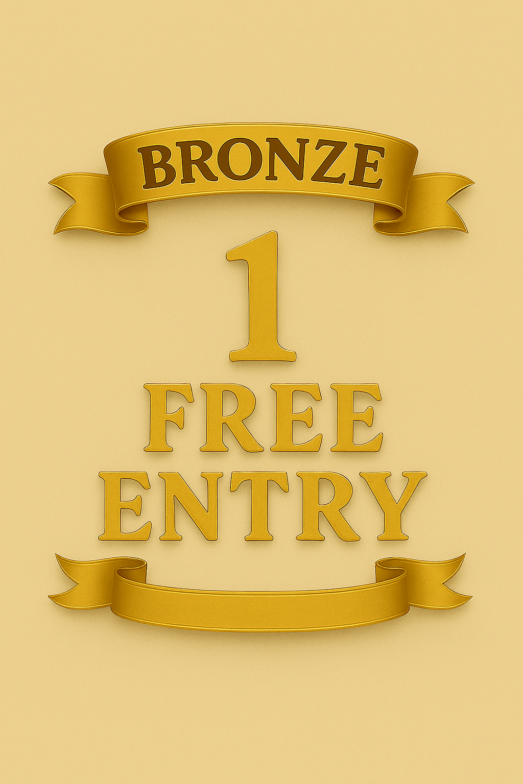 Bronze Package | 1 FREE Entry | EXTRA 10% Off For 2 Days