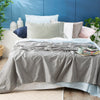 Premium Bamboo Cotton Sheet Set - 500 Thread Count - Split Head
