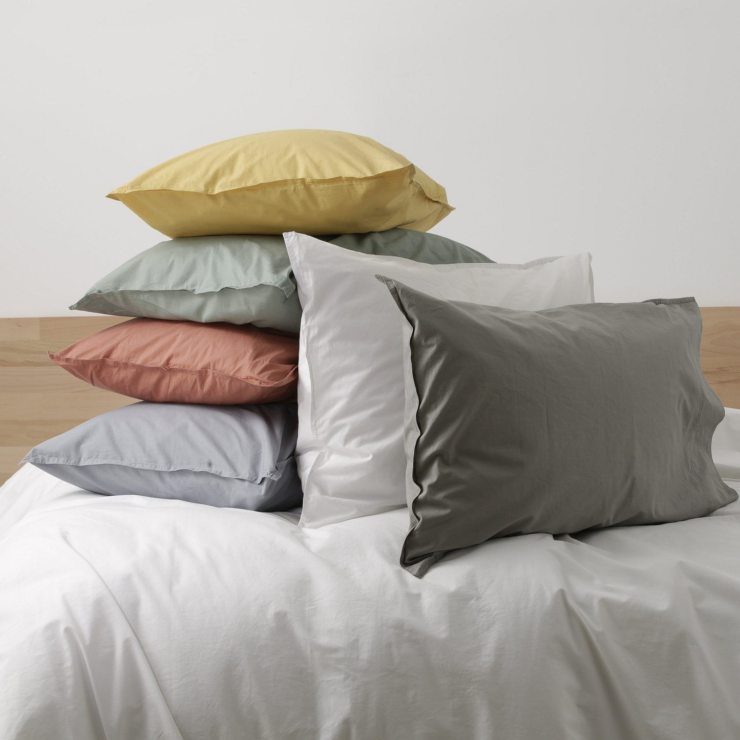 Lorimer 300 TC Quilt Cover Set - Stone Washed Cotton