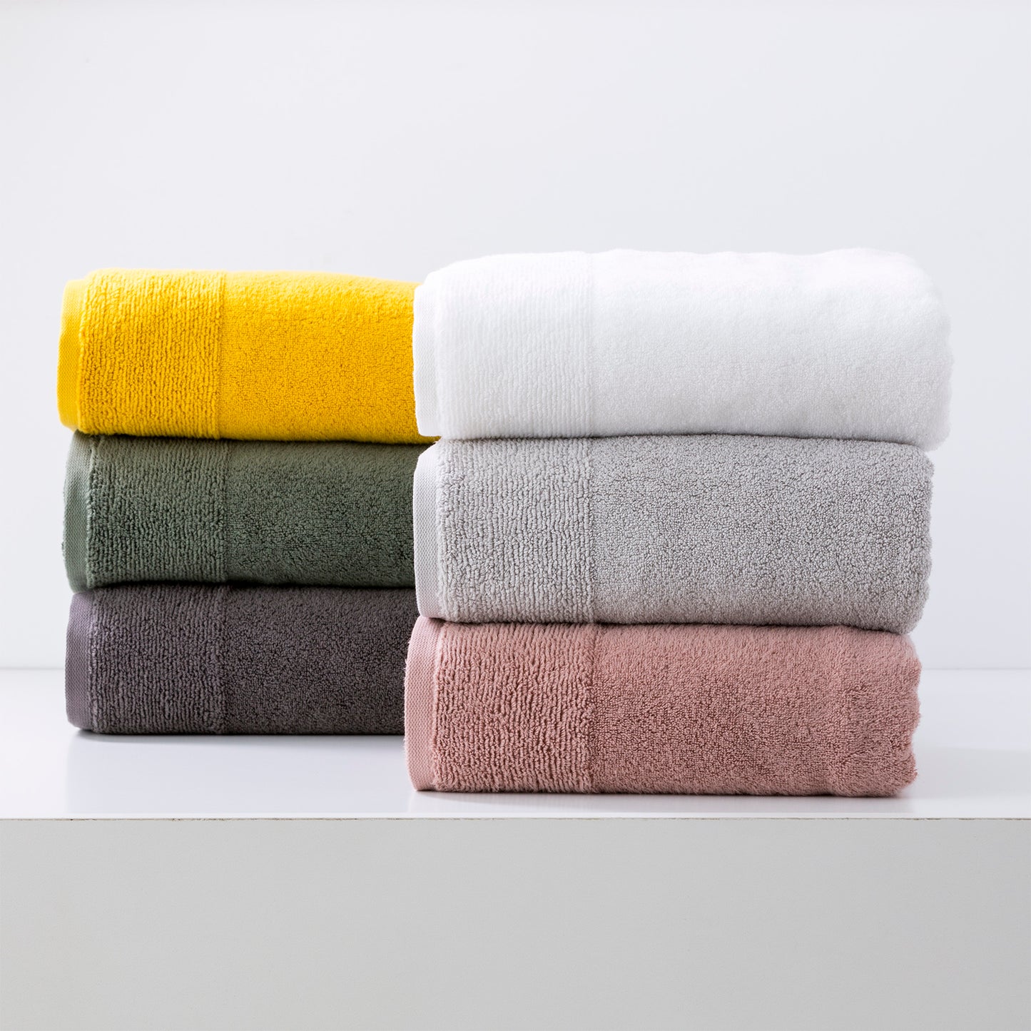 4 Pack Aireys Bath Towels - 650 GSM Zero Twist