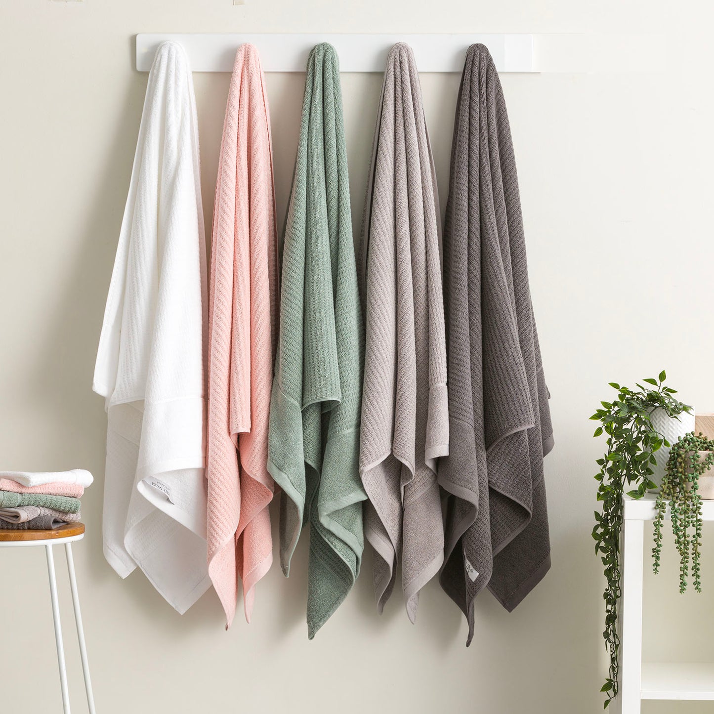 2 Pack Cambridge Bathe Sheets - 650 GSM Textured
