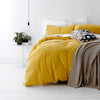 European Quilt Cover Set - Vintage Washed Cotton - Double
