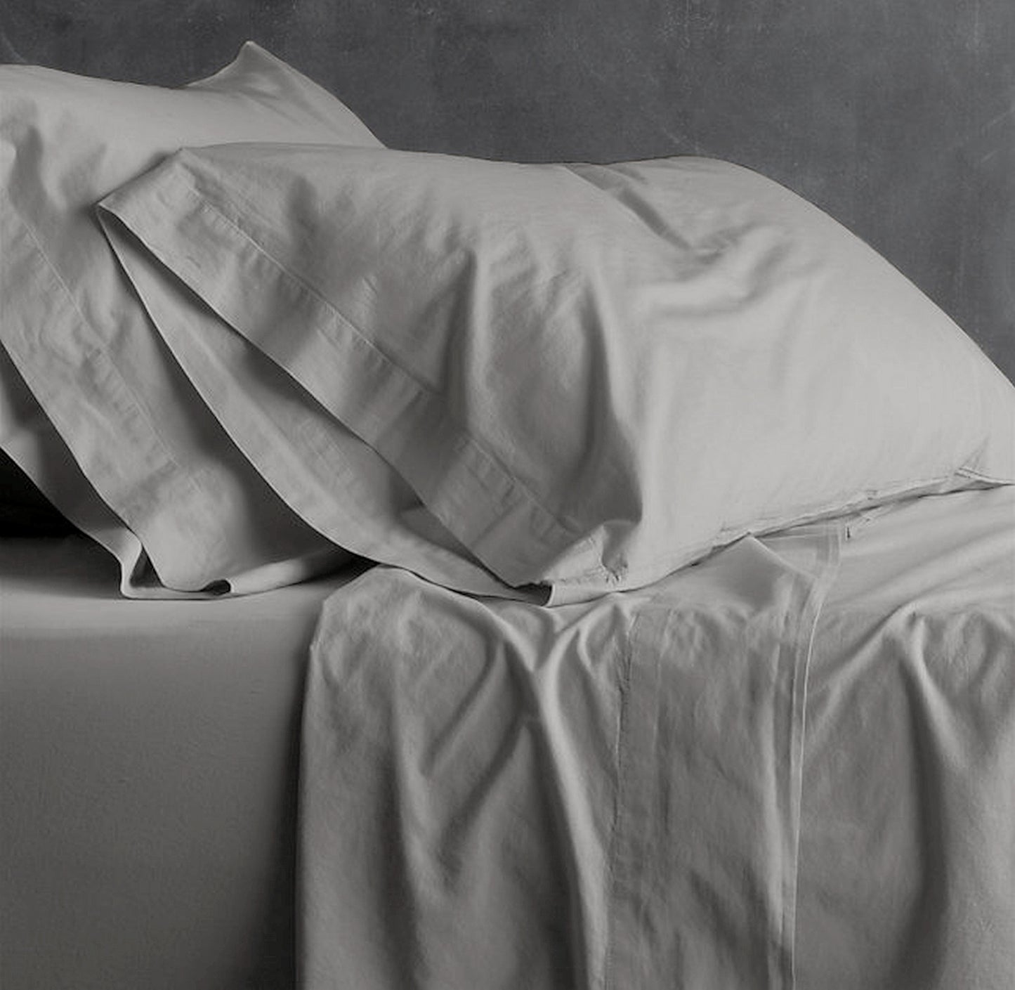 European Sheet Set Double - Vintage Washed Cotton