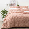 Medallion Cotton Quilt Cover Set - Tufted Vintage Washed