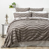 Chenille Wave 100% Cotton Quilt Cover Set - Tufted Vintage Washed