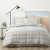Chambray Quilted Quilt Cover Set - Paradis Washed