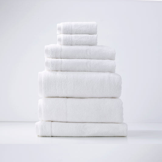 7 Piece Aireys Towel Set - 650 GSM Zero Twist