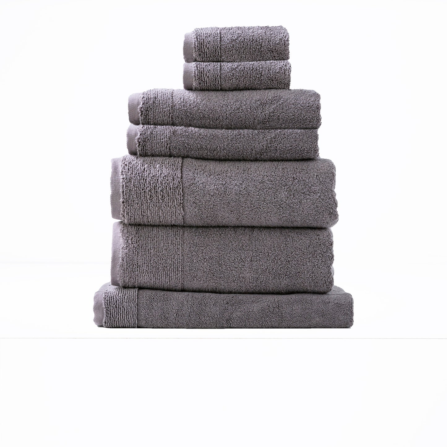 7 Piece Aireys Towel Set - 650 GSM Zero Twist
