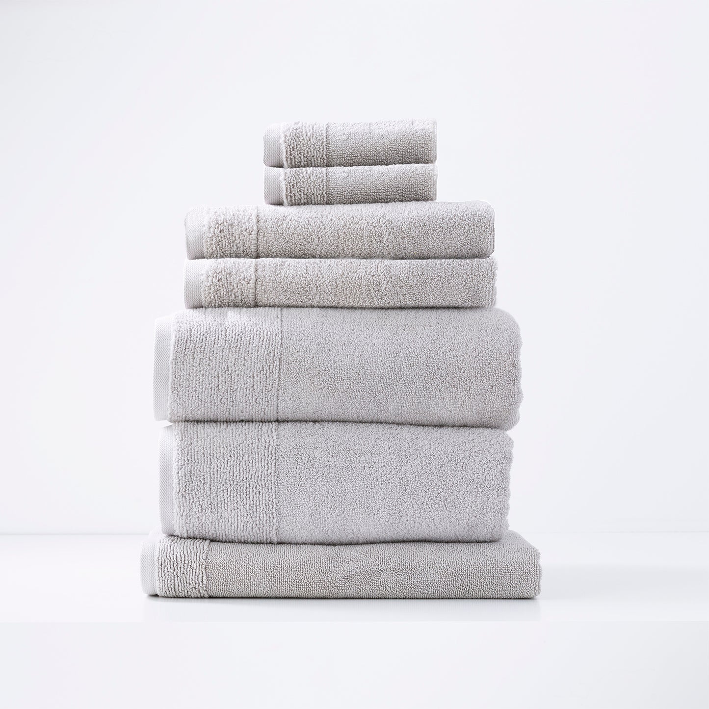 7 Piece Aireys Towel Set - 650 GSM Zero Twist