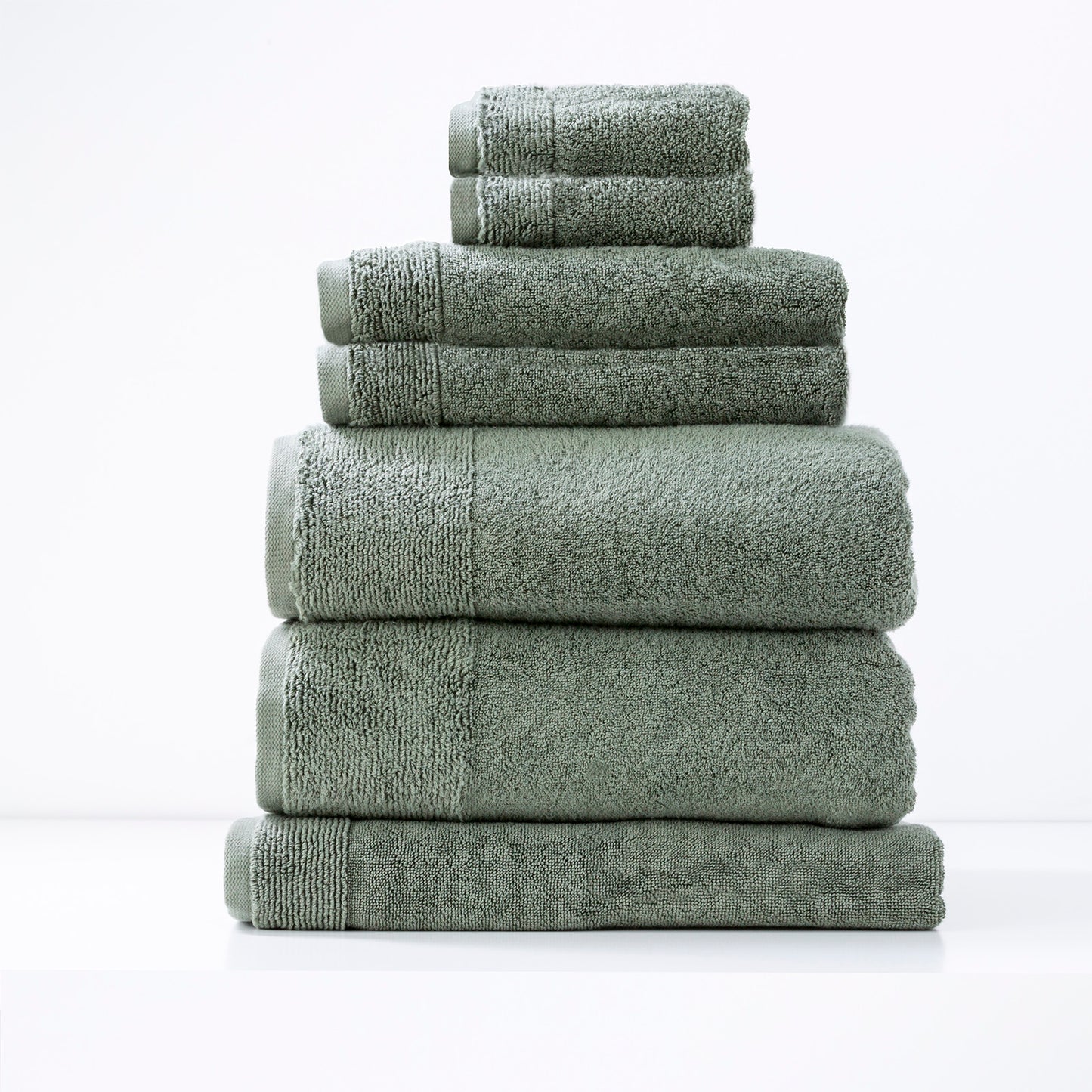 7 Piece Aireys Towel Set - 650 GSM Zero Twist