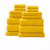 14 Piece Aireys Towel Set - 650 GSM Zero Twist
