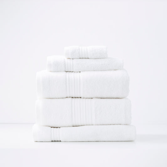 5 Piece Brentwood Towel Set - 650 GSM Low Twist